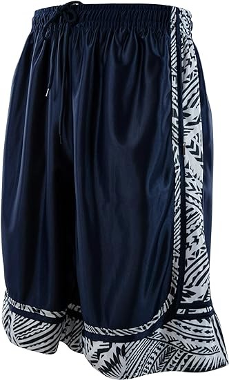 Mens Gym Training Basketball Shorts with Zippered Pockets